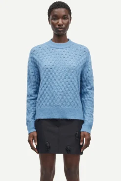 SAANOUR POINTELLE SWEATER 7355