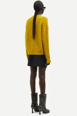 SAANOUR POINTELLE SWEATER 7355