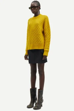 SAANOUR POINTELLE SWEATER 7355