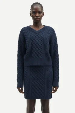 SADENE V-NECK SWEATER 15352